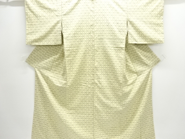 Japanese Kimono / Tsumugi Omeshi Silk